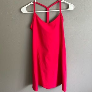 Hot pink aritzia exercise dress!